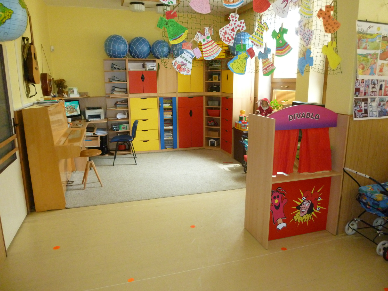 Mateřská školka interiér